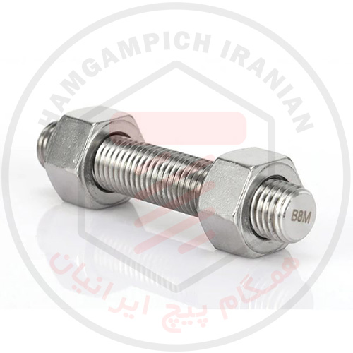استاد بولت ASTM A193 B8M